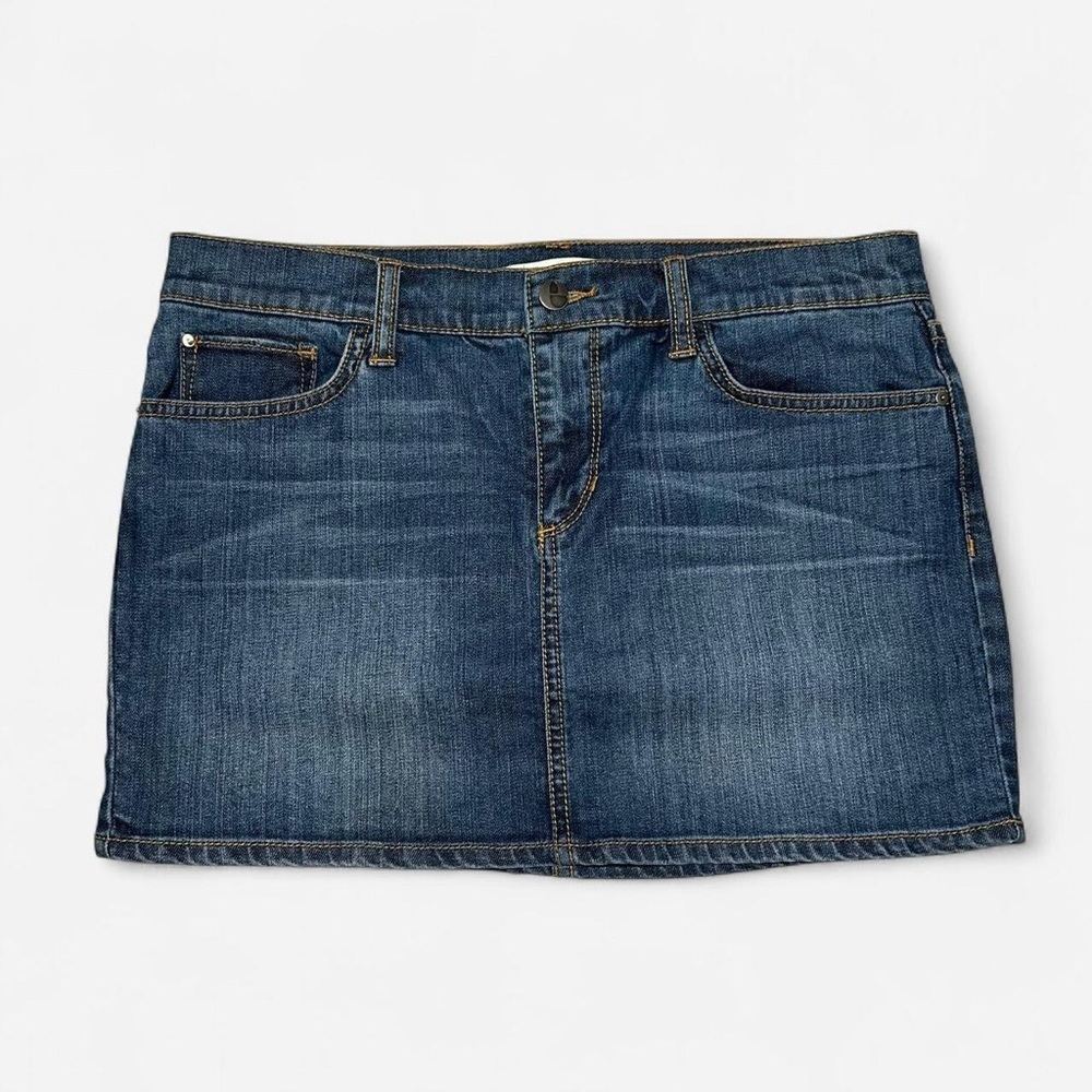 Else Blue Denim Mini Skirt